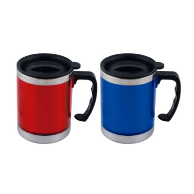 Mug Acero Acrilico 14 Oz