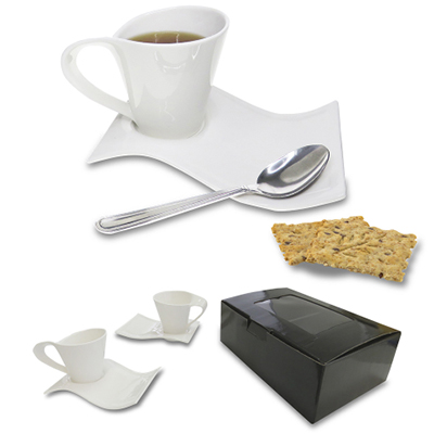 Set de Cerámica Wave 4 piezas