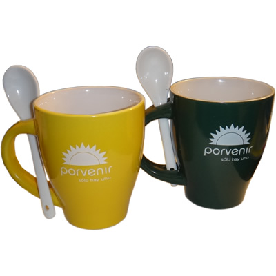 Mug Cerámica Spoon II