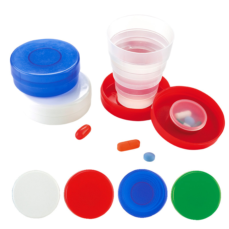 Pastillero vaso 2 en 1